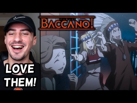 Baccano! Episode 8 reaction - バッカーノ！ 8話 海外の反応