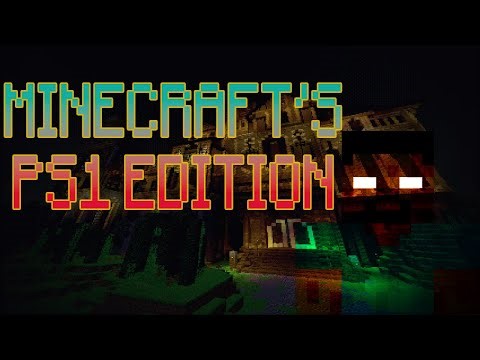 Minecraft's AMAZING PS1 Mod