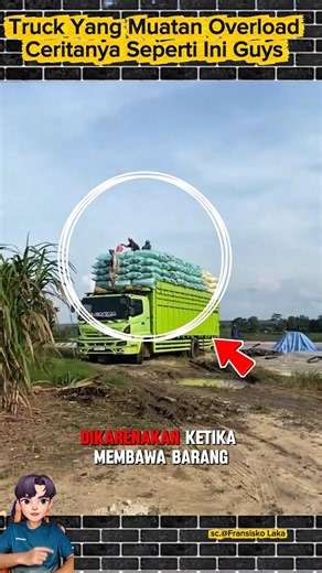 Alasan Kenapa Supir Muatan Selalu Overload‼️ #work #construction