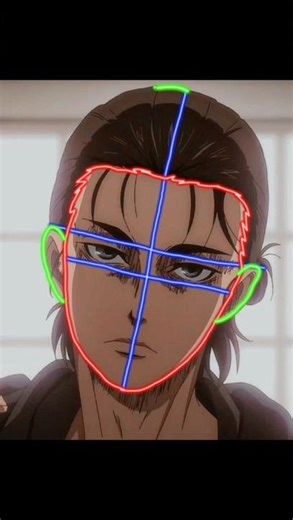 How to draw Eren Yeager ✨#ytshorts #tutorial