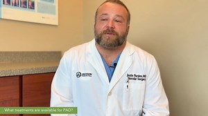 1K views · 19 reactions | Dr. Justin Parden, Vascular Surgeon at The Jackson Clinic, joins us to talk about treatment options for PAD. While PAD is treatable, it's important to get checked out if you think you may be having issues related to PAD. Learn more at www.jacksonclinic.org/vascularsurgery. | Jackson Hospital | Facebook
