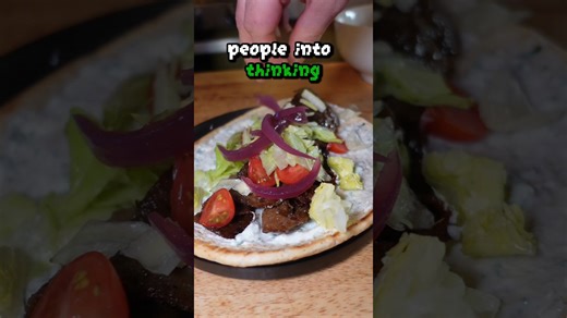 Gyros for dummies: Easy & delicious Greek wraps! #shorts