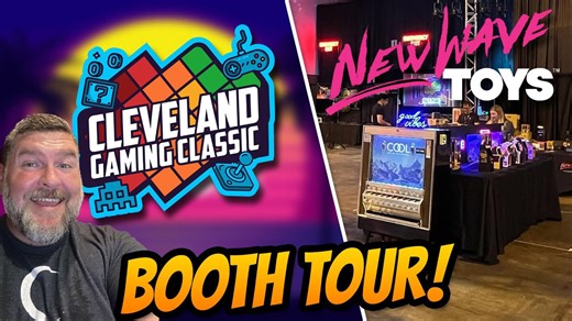 New Wave Toys Booth Tour Cleveland Gaming Classic