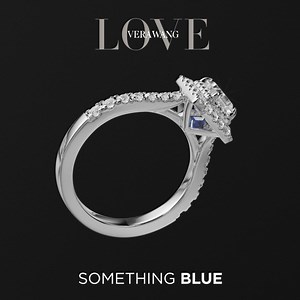2.5M views | Something blue means something true. Every design in the Vera Wang LOVE collection features blue sapphire accents, a symbol of everlasting love.  #LoveZales | Zales | Facebook