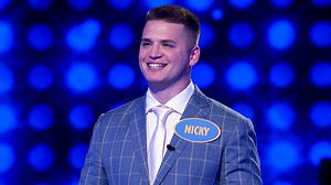 BIG 1st Fast Money round! Can Nicky take it all the way to $20K?? 🤞🤞🤞 #FamilyFeud #SteveHarvey | Family Feud