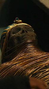 Inside a cursed pyramid chamber, a pharaoh’s mummy lies wrapped in shimmering golden threads—symbols of royal power and eternal protection. When an ambitious archaeologist accidentally disturbs the sacred tomb, the pharaoh’s eternal sleep is shattered. As night falls, vengeful ancient spirits rise from the shadows and begin possessing members of the expedition team one by one. Trapped deep within the pyramid, the survivors must confront a force older than history itself—before the curse claims e