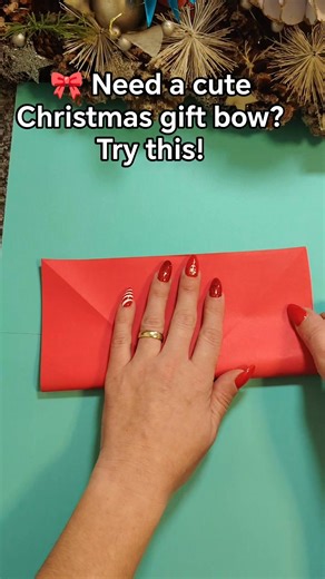 408K views · 3.9K reactions | Today I made this gorgeous paper bow — perfect for Christmas gifts, wreaths, garlands, or even your Christmas tree! It’s simple, affordable, and looks amazing in any colour. Let me know where you would use this bow! ❤️✨ #DIY #ChristmasCrafts #PaperBow #HolidayIdeas #GiftWrapping #CraftingCommunity #HandmadeDecor #christmas2025 #CreativeIdeas | Made By Hand | Facebook
