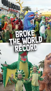 12K views · 313 reactions | We've made history at LEGOLAND® California Resort with a ROAR-some celebration - the largest dinosaur costume party in the world! 練 Over 1,273 Dino Valley fans in head-to-toe dinosaur costumes danced into the record-breaking morning. But that's not all – we were thrilled to announce the eagerly awaited opening date for Dino Valley: March 22! https://legolandcalifornia.visitlink.me/GlB5mQ | LEGOLAND California | Facebook