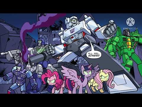 (ITS HERE!) My Little Pony Transformers 2 The Magic of Cybertron issue#1 Comic Dub