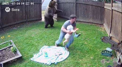 Real CCTV footage captures a terrifying moment when a baby sitting peacefully is suddenly attacked by a wild animal — from eagles to lions, tigers, and more. Watch how the dad’s lightning-fast reaction saves his child in the most unbelievable rescue moments ever caught on camera. 🎥 Ultra-realistic Sora 2 footage 📸 Realistic CCTV camera angles 🦅 Emotional, dramatic, and heart-stopping rescue scenes 💬 Comment what shocked you the most! 🔔 Follow for more realistic AI-generated rescue & CCTV mo
