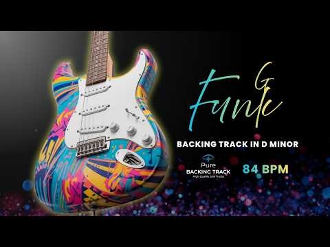 🎸G Funk Guitar Backingtrack in D Minor 84 BPM | Dm