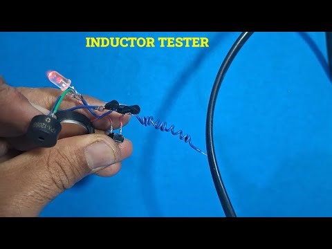 DIY inductor tester- cheep- simple- high sensitivity ساخت تستر القایی حساس -ارزان و ساده