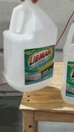 Front & Back Labeling for Large Jugs with Top Hold-Down