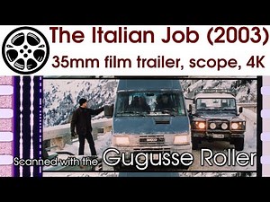The Italian Job (2003) 35mm film trailer, scope 4K