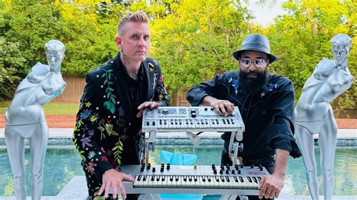 Mastodon's Brann Dailor is Synth-Rock Band Arcadea's Lead Vocalist in "Fuzzy Planet"