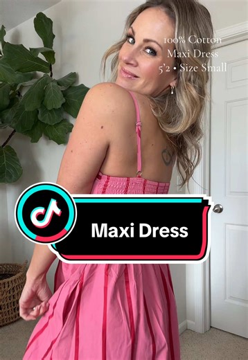 This 100% cotton maxi dress feels so luxe 🤍 It’s lightweight, breathable, and such good quality — which is honestly hard to find these days. It comes in a ton of colors and is one of those dresses you’ll keep reaching for over and over. #cottonmaxidress #qualityfashion #luxedress #everydaydress #dressfinds