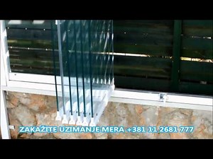 ZASTAKLJIVANJE TERASE - VIRMAK