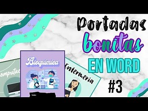 HOW TO MAKE BEAUTIFUL COVERS IN WORD #3
