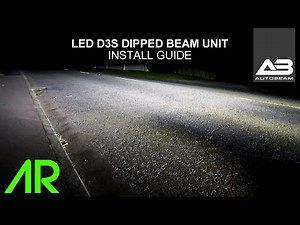 AUTOBEAM LED PERFORMANCE D3S DIPPED BEAM UNIT INSTALL! | FOCUS RS