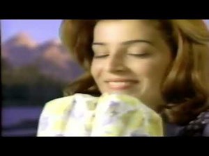 Retro Tide Laundry Detergent Mountain Spring Commercial 1997 Snow Wild Flowers and Spring Water
