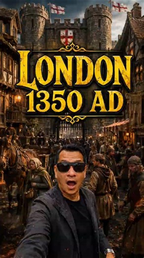 I Time Traveled to Medieval London 1350 AD Walking Through History in Real Time