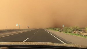 Incredible video of the dust storm from Maricopa on the 347. Thanks to viewer Darren Petit for sharing! | Lindsey Reiser