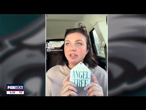 Fort Worth boy's Angel Tree wish granted by Eagles fans