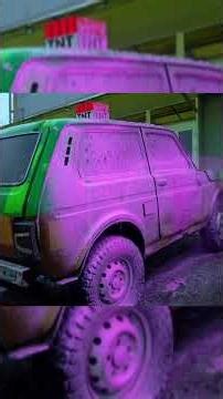 FULLY Restoration of Abandoned MINECRAFT Car🔥 #restoration #shorts