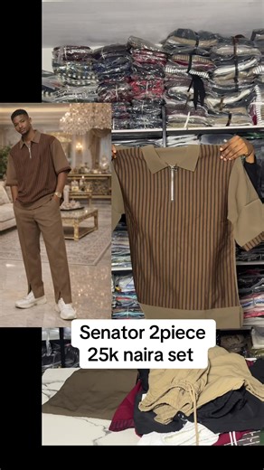 Stylish Senator Two-Piece Set Available Now