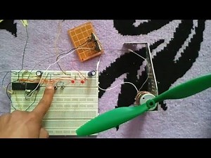 DC motor speed and direction control with PIC16F877A and CCS PIC C