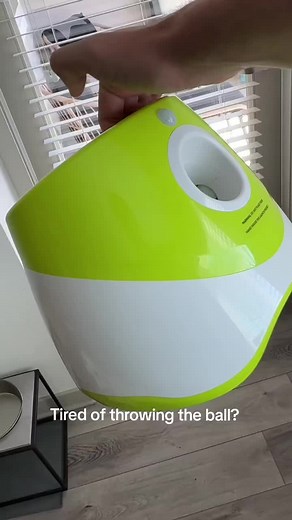 Keep your dog entertained for hours—without lifting a finger! The Automatic Pet Ball Launcher is perfect for energetic pups who love to fetch. Just drop the ball in, and watch your dog run with joy! Whether you're working, resting, or just relaxing, this smart toy keeps tails wagging and hearts happy. 🐾 Less effort, more fun. 🎾 Indoor & outdoor use. 📦 Includes 3 mini tennis balls! 👉 Your dog deserves it. Link in bio! #catsoftiktok #petsoftiktok #funnycat #catlover #petlover #pets #cat #catbr