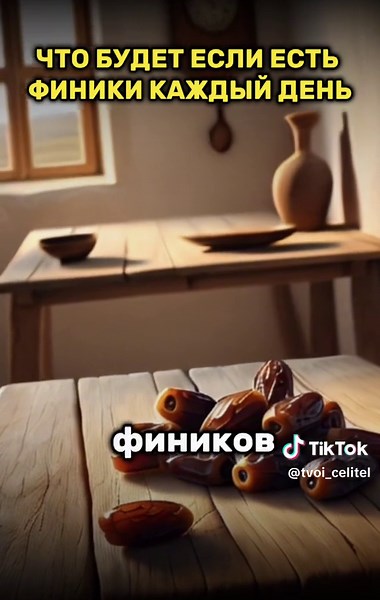 Преимущества ежедневного потребления фиников