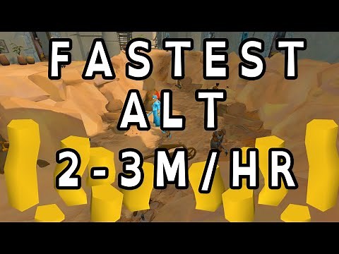 Make this Low Level Alt in 5 minute!! Blessed Sand - [Runescape 2020]