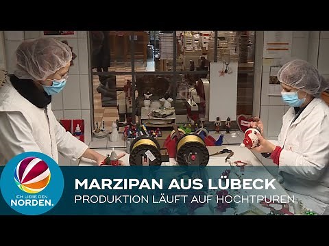 Marzipan aus Lübeck: Niederegger-Produktion läuft auf Hochtouren