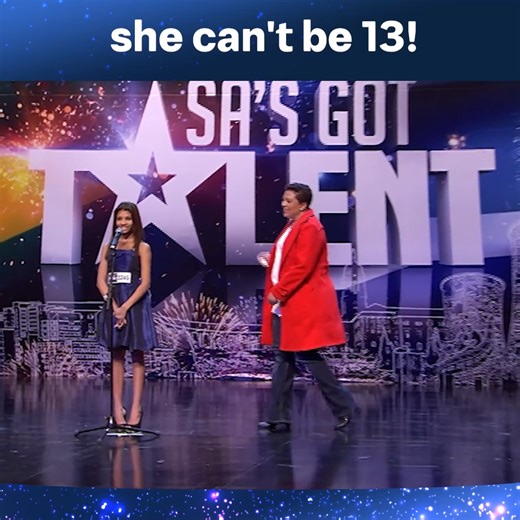 13-Year-Old Opera Singer Captivates the Crowd! #southafricagottalent #sagottalent #gottalent | SA's Got Talent
