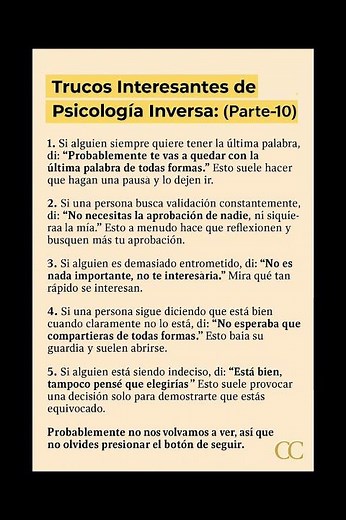👉 5 trucos de psicología inversa que te harán más persuasivo 🧠✨