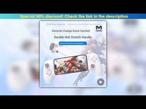 Gamepad Gaming Control For Mobile Android Cell Phone Cellular PC Tablet Hall Effect Joystick