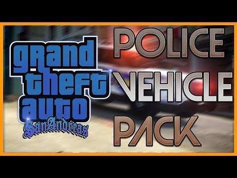 GTA San Andreas FULL POLICE MOD PACK | ALL POLICE/COP VEHICLEs [FULL POLICE PACK MOD 2020]