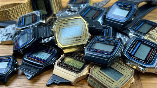 Restoring the iconic Casio A168