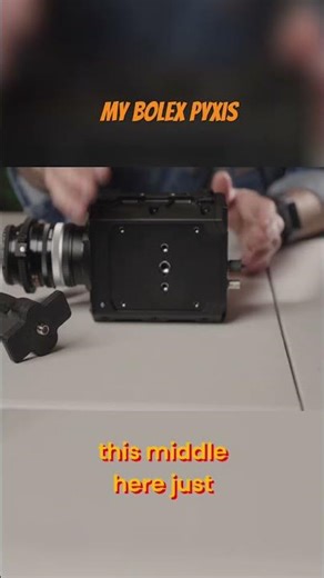 Turn your box camera into a bolex! So fun! #pyxis12k #pyxis6k