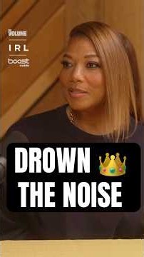 Queen Latifah explains how she keeps the noise from running the show.