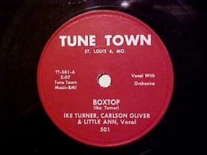 Ike Turner "Box Top" 1958 Tune Town 501