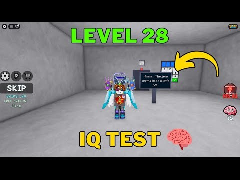 How To Solve Roblox IQ Test Level 28 | IQ Test 🧠 Guide