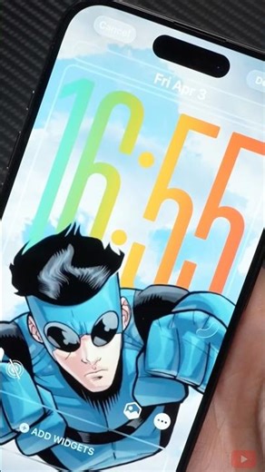 invincible flying superhero wallpaper for your phone！#livewallpaper #invincible #iphonewallpaper
