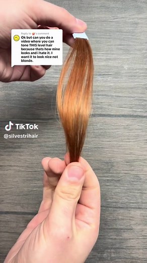 Toning Orange Hair with Wella Color Touch: Hair Color Transformation