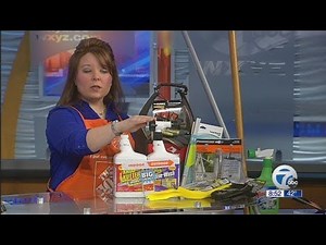 Spring cleaning w/ Home Depot