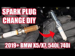 Spark Plug Replacement in your 2019+ BMW X5, X7, 540i, 740i