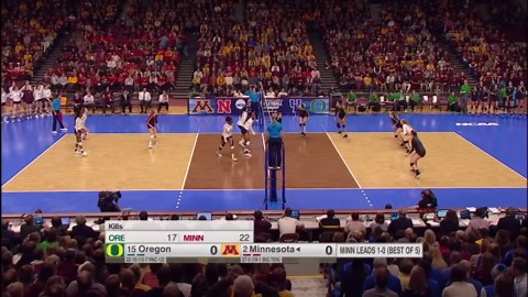Oregon and Minnesota’s marathon 80-point set in 2018 women’s volleyball tournament