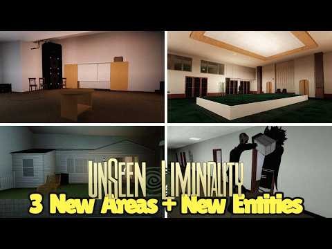 Unseen Liminality Update - How To Find 3 New Areas + still life entity & All Entities [Showcase]