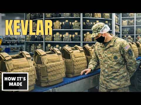 How They Make Fabric Stop a Bullet